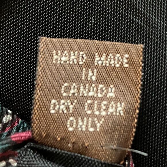 Silk Norton Ditto Men’s Necktie Red Abstract - Picture 5 of 6